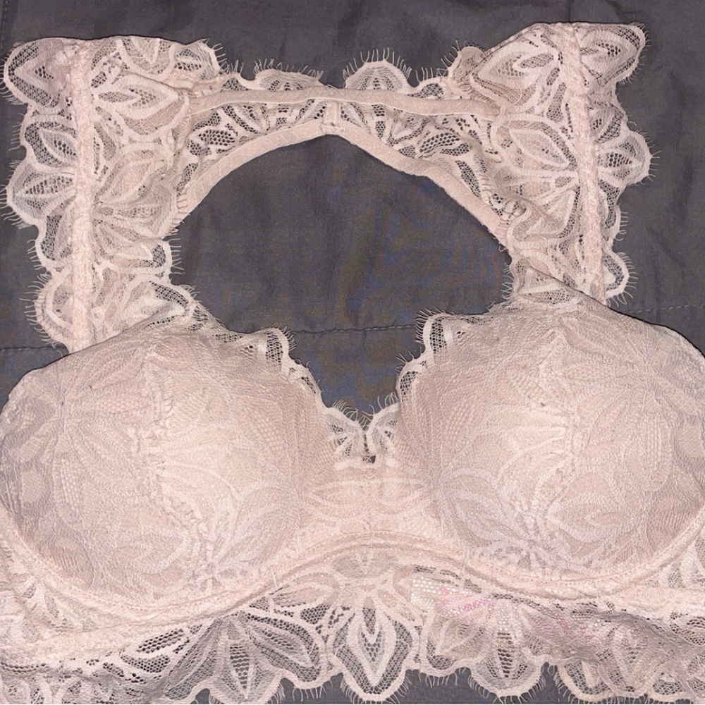 PINK Victoria's Secret Blush Lace Bra